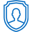 health privacy shield icon